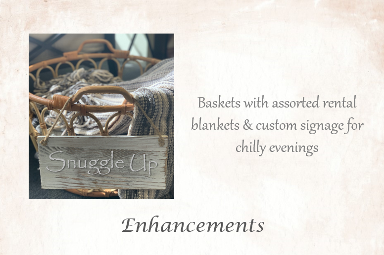 Baskets with Blankets