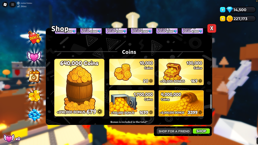 Roblox Hypershot UI