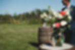Rustic Whiskey Barrel