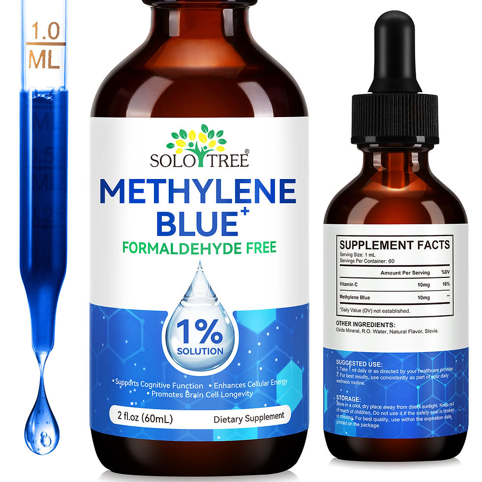Thumbnail: Methyl Blue 1% USP Grade Drops, 60ml, Alcohol-Free, Tested