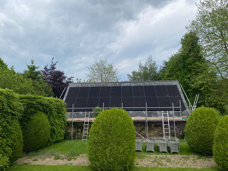 large solar installation