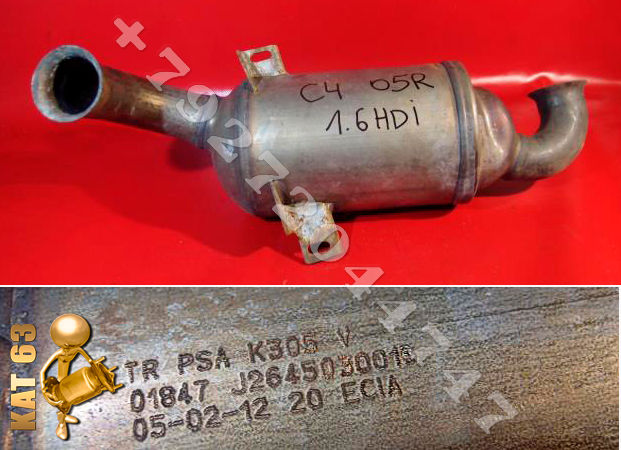 CITROEN C4 1.6 HDI 2005 / PEUGEOT 307 1.6 HDI (80 kw / 109 hp): PSA K305V