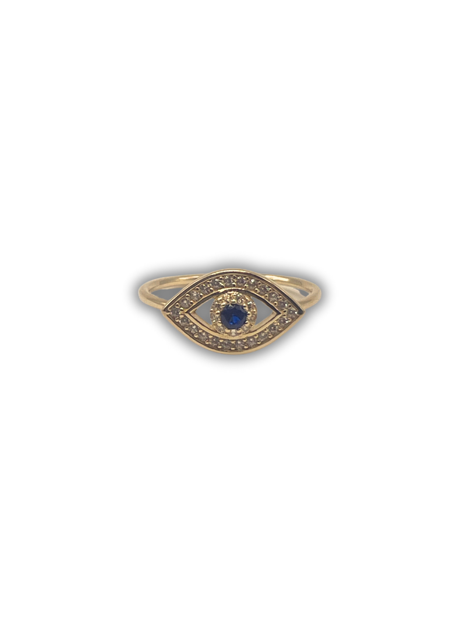 Evil eye ring 
