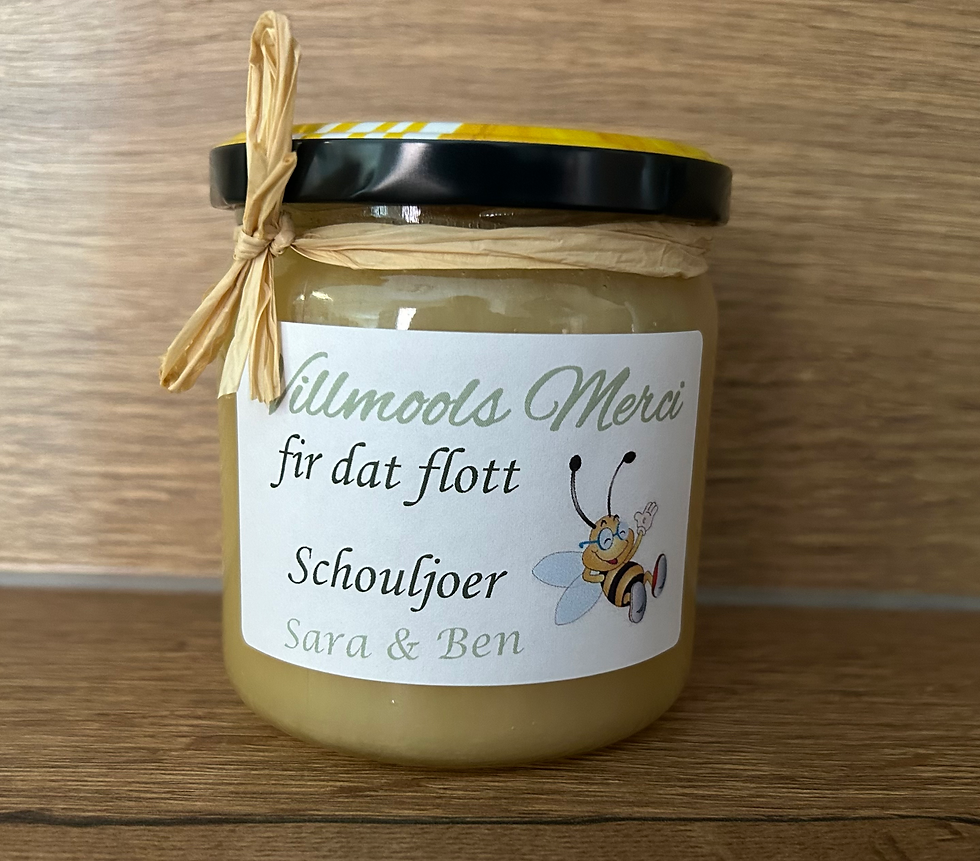 Miniaturbild: Hunneg - 500 Gramm - mat personaliséierter Etikett