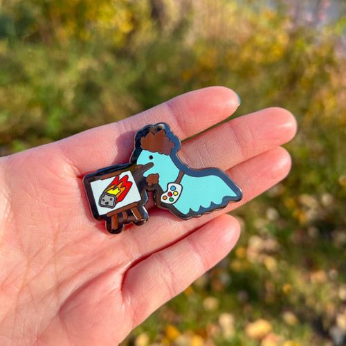 bobasaurus ross pin | Haha Concrete