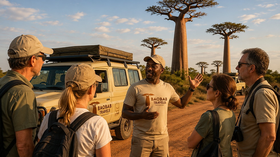 Guía de los baobabs de Madagascar