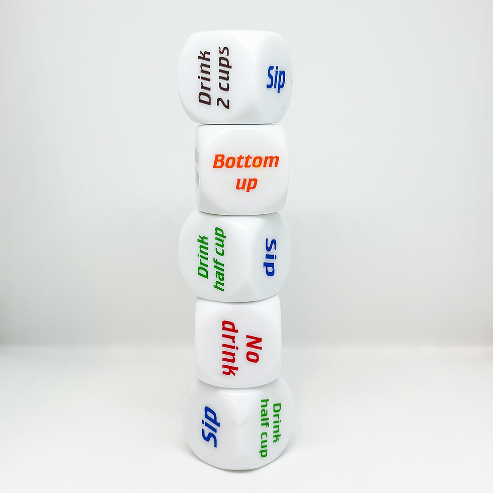 קוביית משחק שתייה