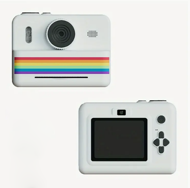 תמונה ממוזערת: מצלמה "פולרויד סטייל" - מצלמה דיגיטלית תרמית (הדפסה מיידית) בעיצוב רטרו