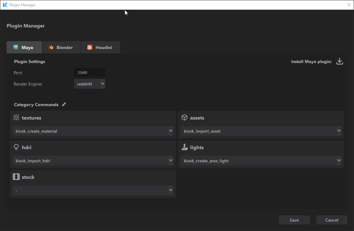 modify category commands
