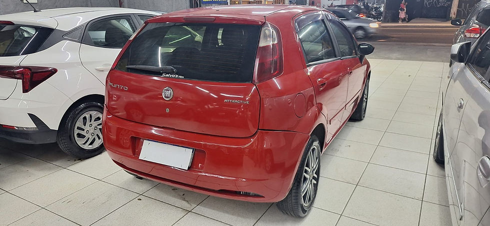 Miniatura: Fiat Punto Attractive 1.4  2012