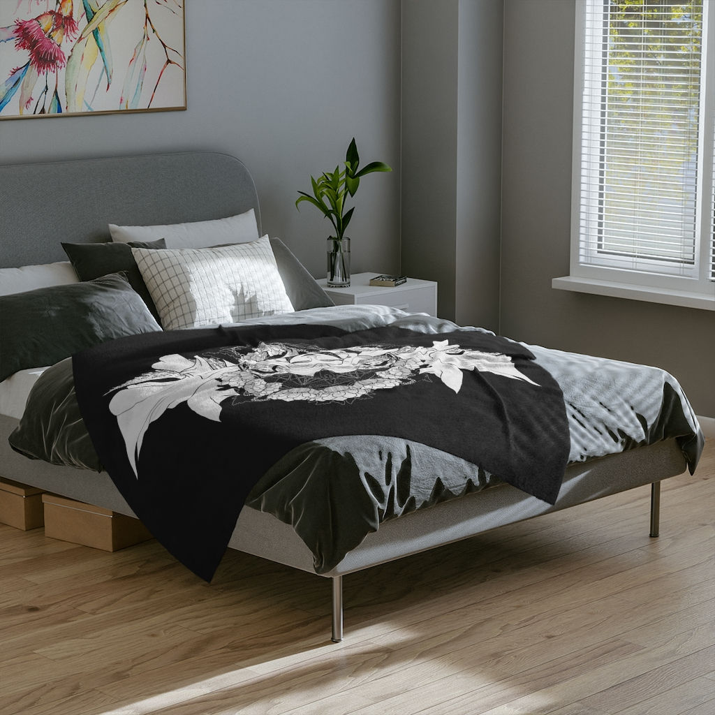 Hydaelyn FFXIV Velveteen Blanket