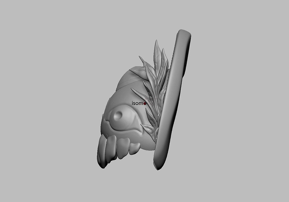 Thumbnail: Hades Shoulder Pauldron - Hades 3DModel