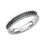 Thumbnail: Links of London Effervescence Sterling Silver & Blue Diamond Band Ring