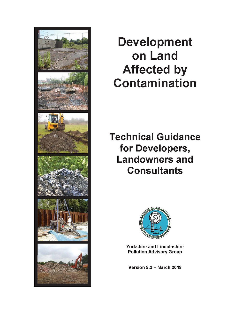 Yorkshire & Lincolnshire Pollution Advisory Group Guidance