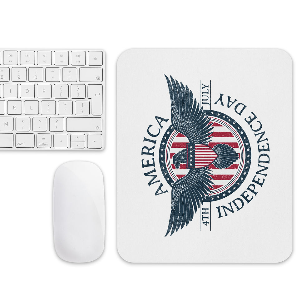 Thumbnail: American Eagle Badge Mouse Pad