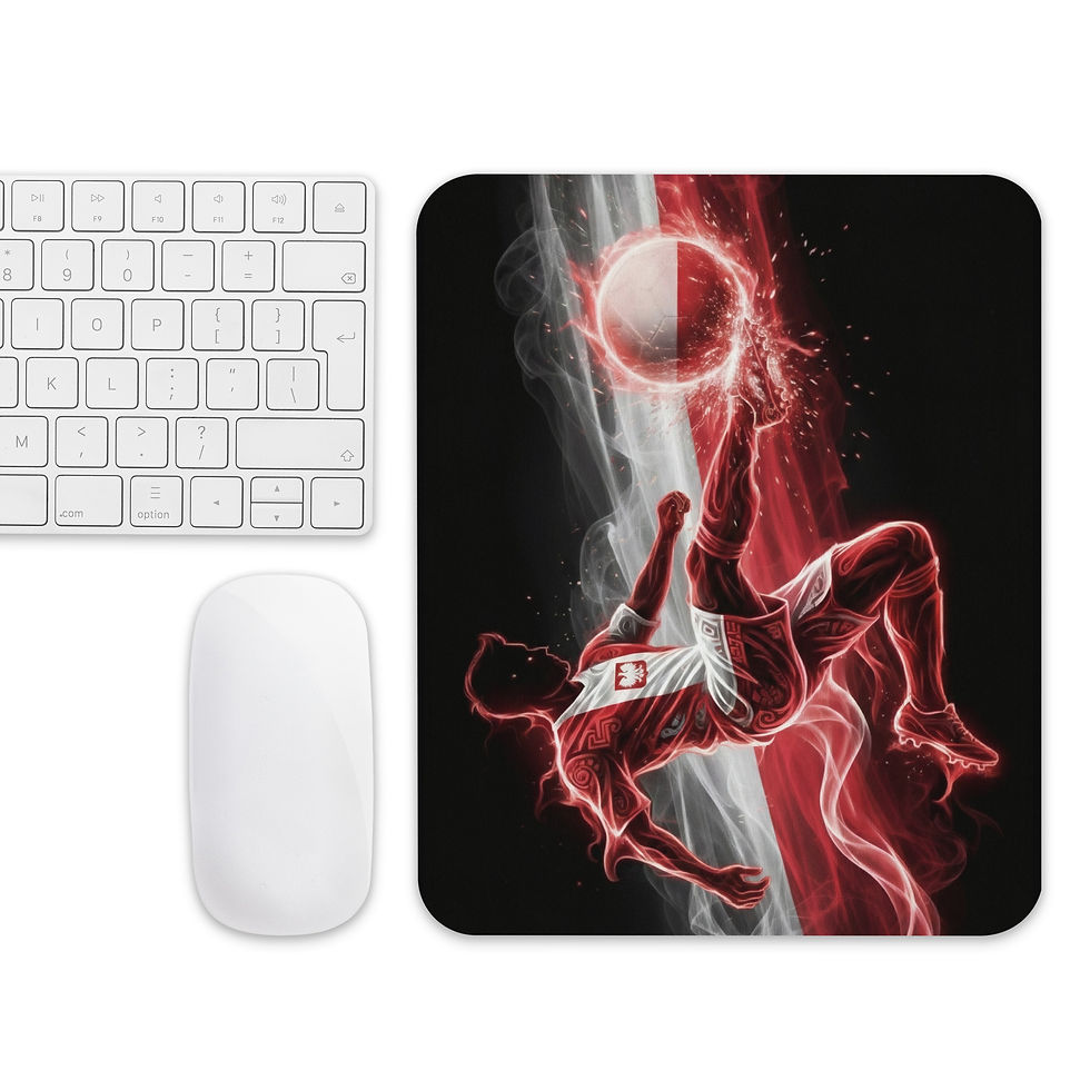 Thumbnail: Polish Soccer Player Mouse Pad