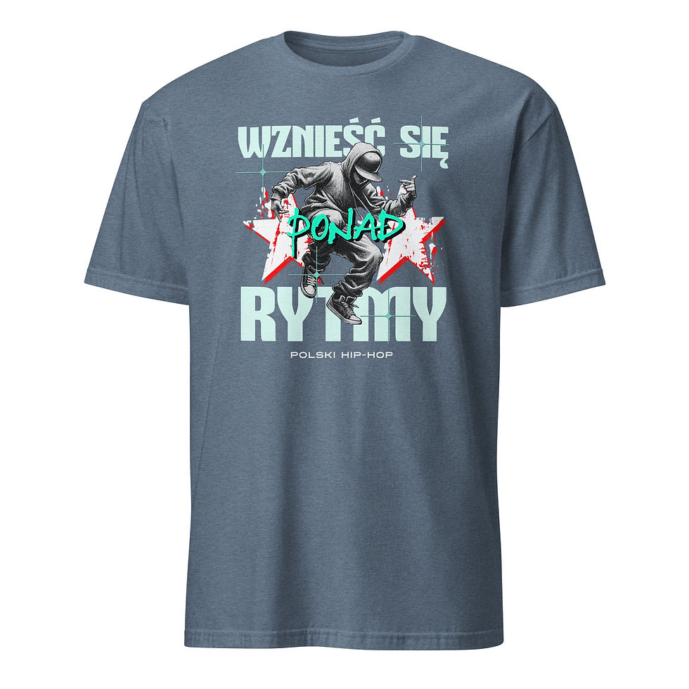 Thumbnail: To Rise Above the Rhythms Polish Men's T-Shirt