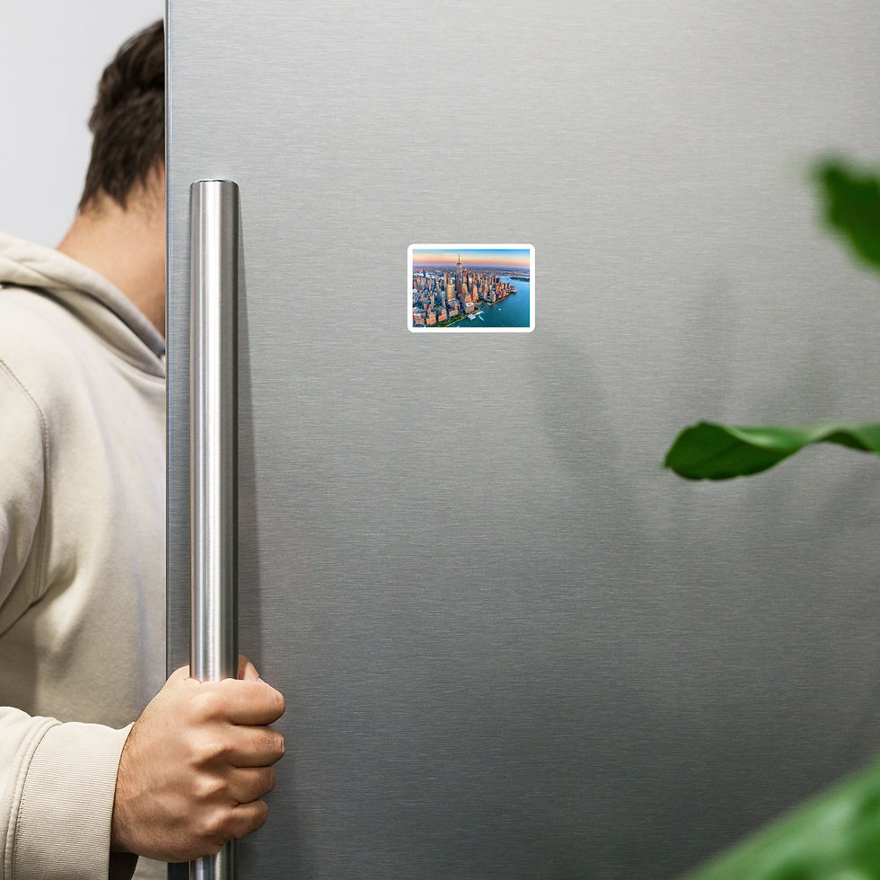 Thumbnail: New York Magnet Sticker
