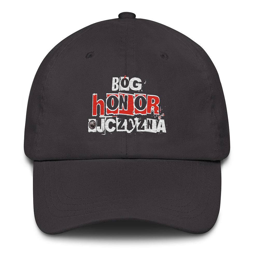 Thumbnail: God Honor Homeland Embroidered Cotton Twill Cap