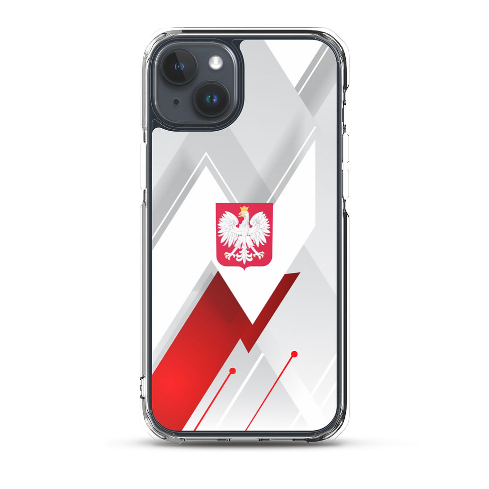 Thumbnail: Polish Background Four Clear iPhone Case