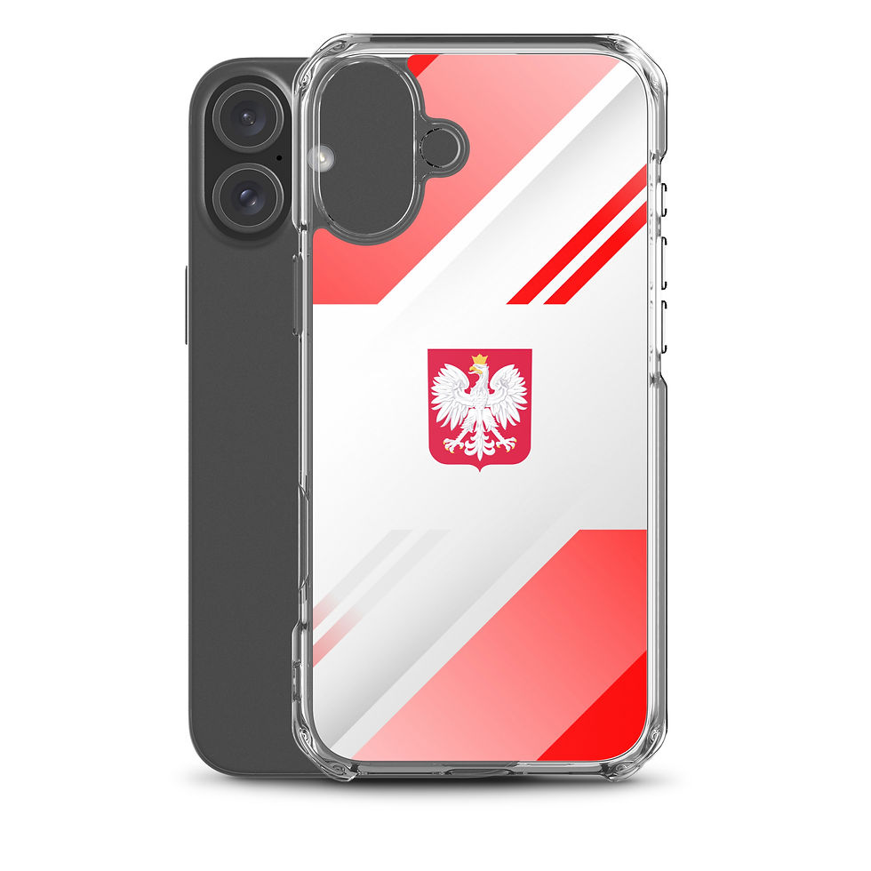 Thumbnail: Polish Background Six Clear iPhone Case