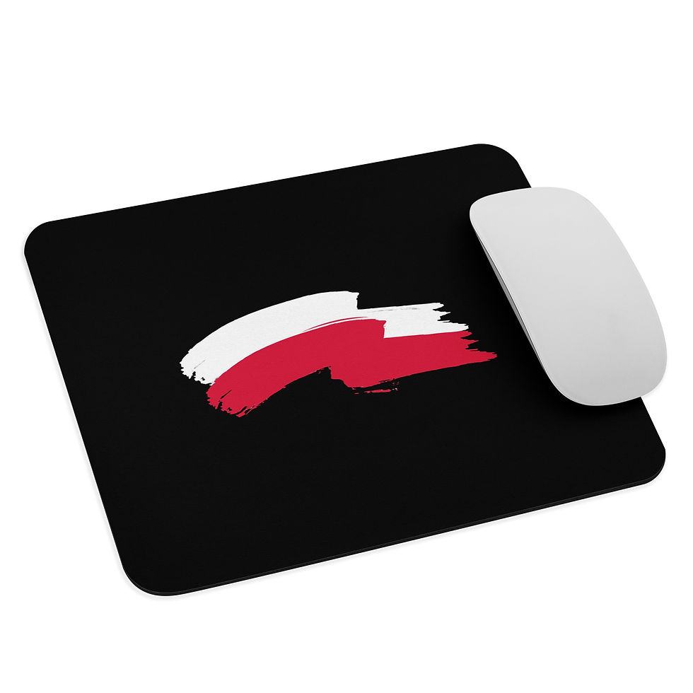 Thumbnail: Poland Flag Mouse Pad