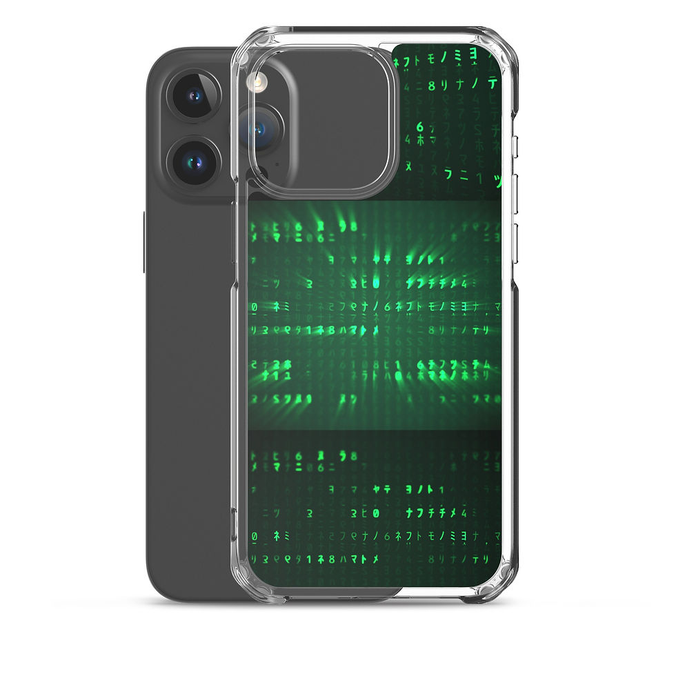 Thumbnail: Matrix Code iPhone Case