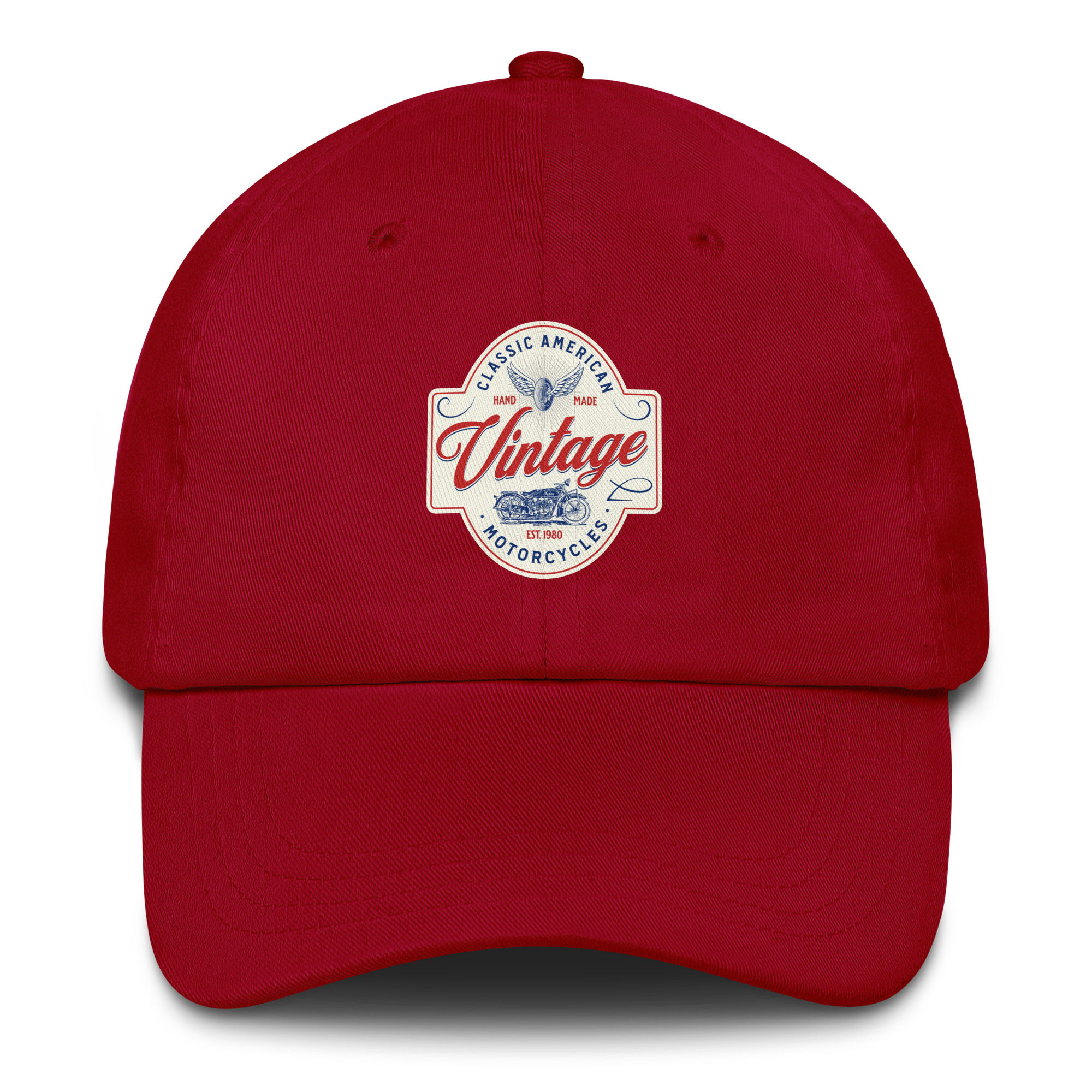 Classic American Motorcycles Cotton Twill Cap