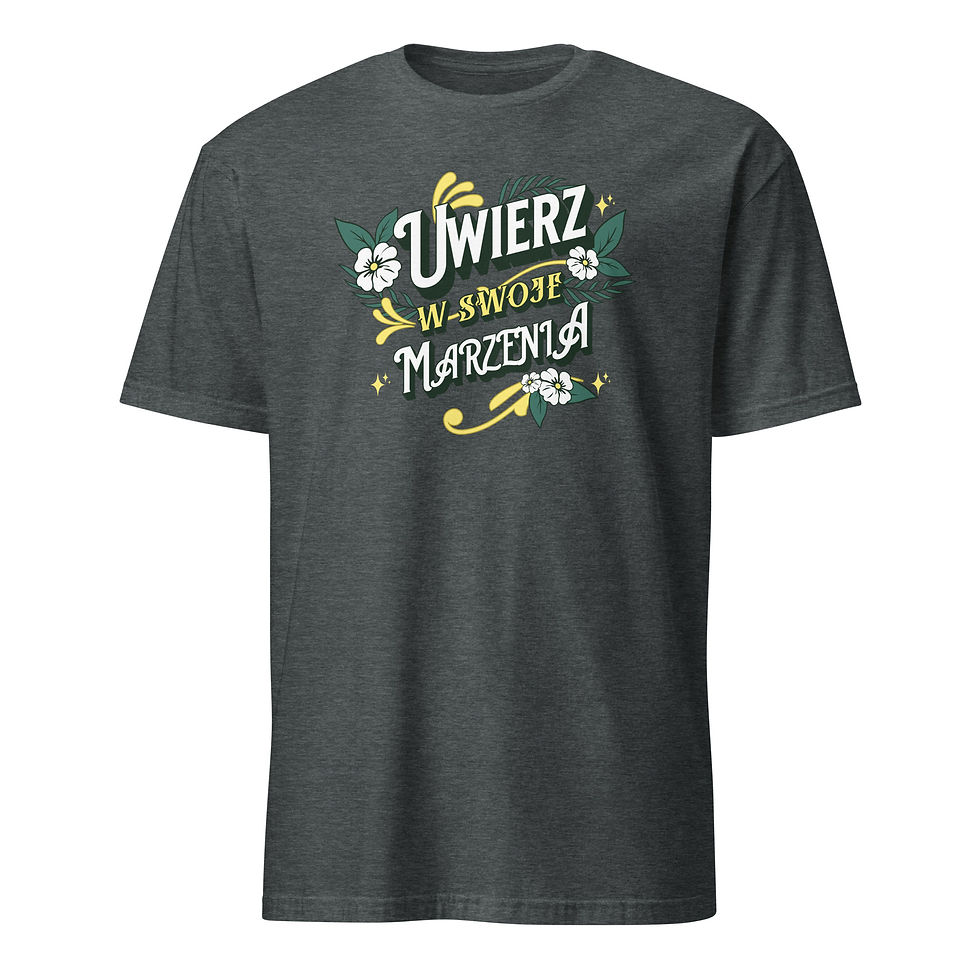 Thumbnail: Believe In Your Dreams Polish Women's T-Shirt