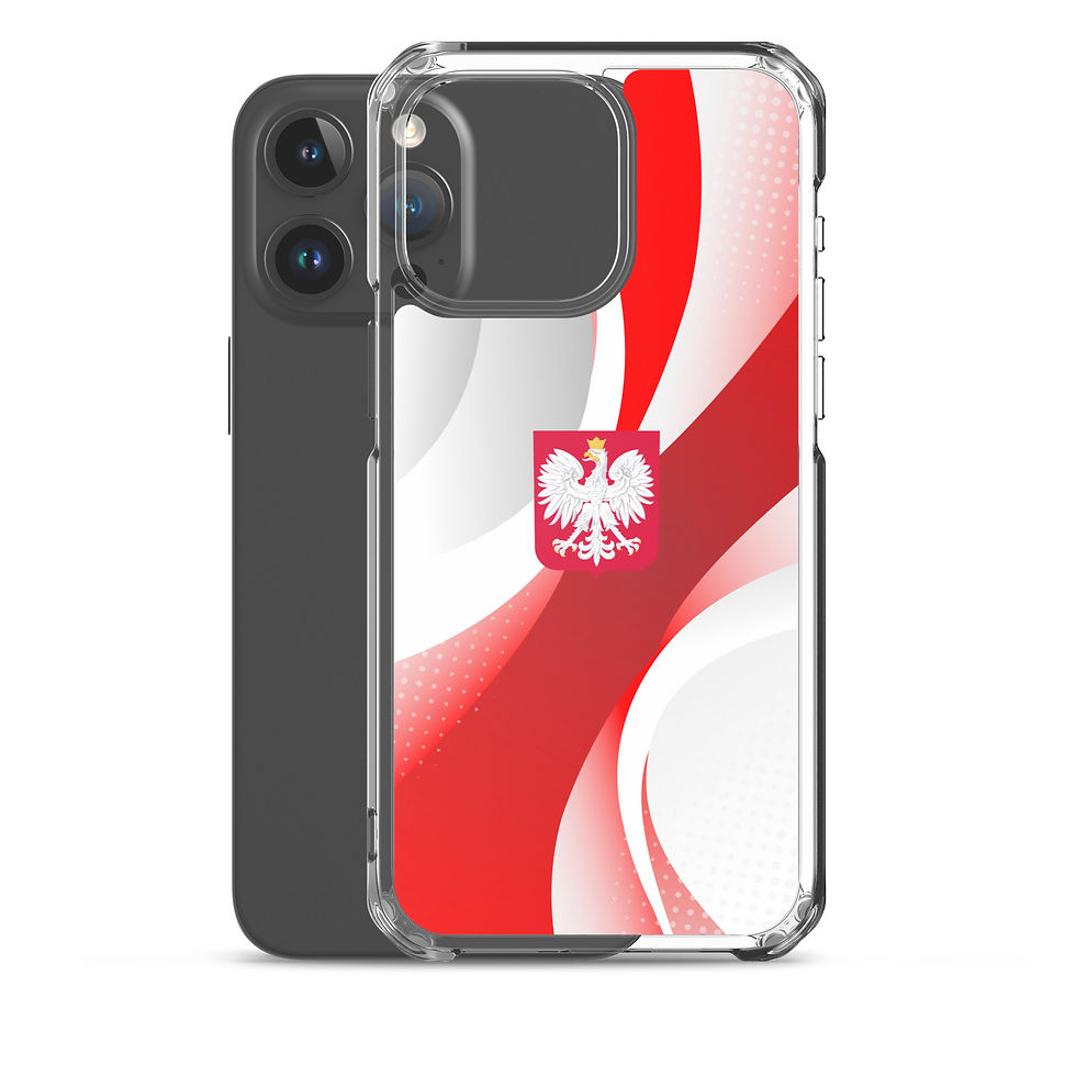 Thumbnail: Polish Background Eight Clear iPhone Case