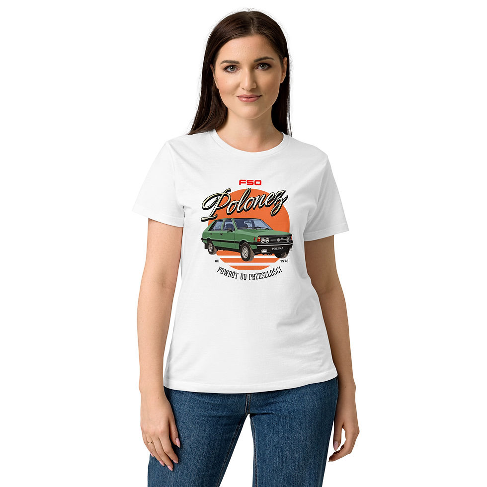 Thumbnail: FSO Polonez Car Polish Women's T- Shirt