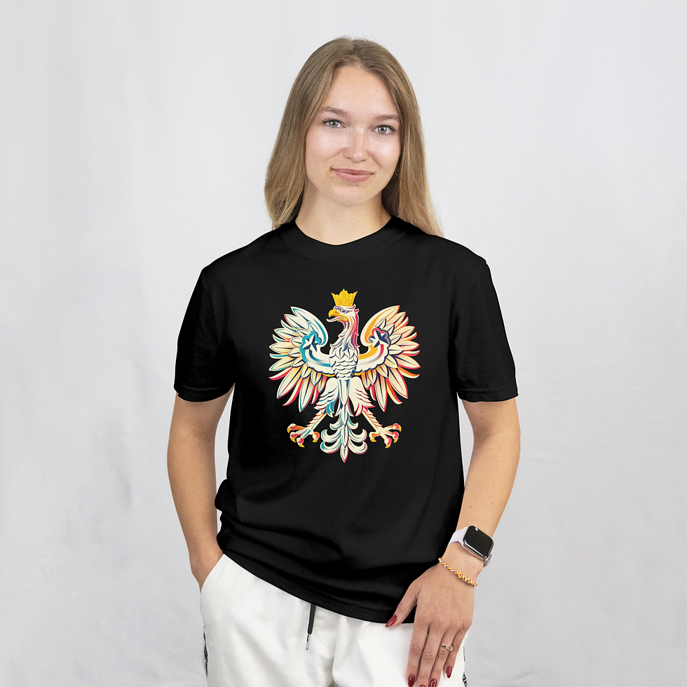 Thumbnail: Colorful Polish Eagle Women's T-Shirt