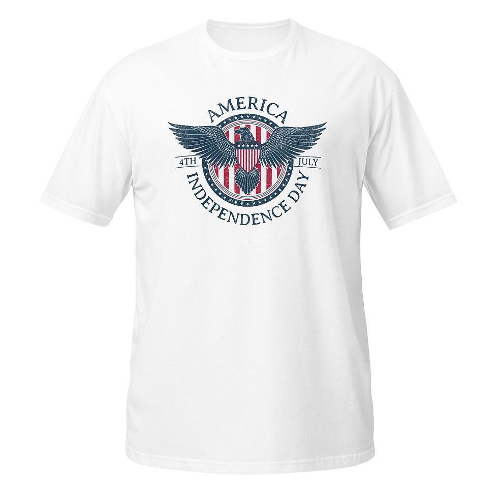 Thumbnail: American Eagle Badge Women's Patriotic T-Shirt
