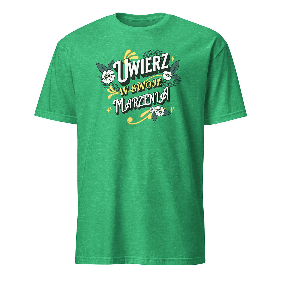 Thumbnail: Believe In Your Dreams Polish Women's T-Shirt