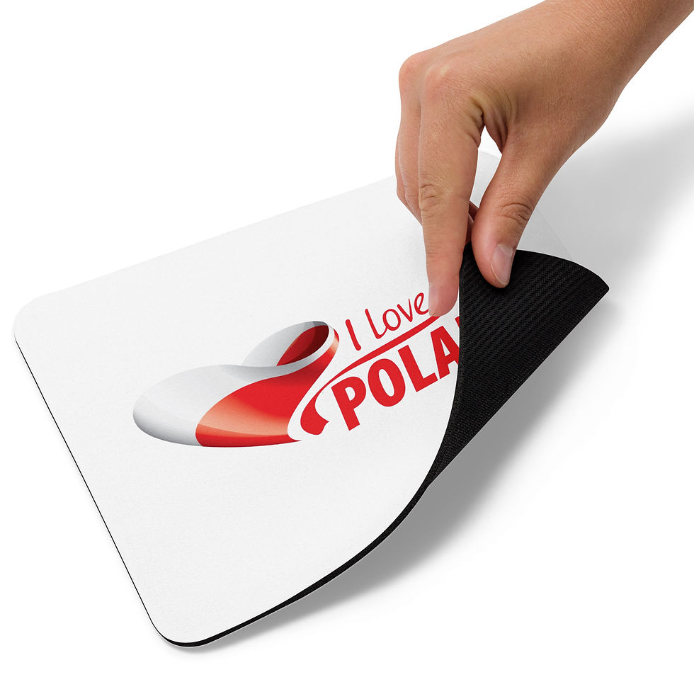 Thumbnail: I Love Poland Mouse Pad