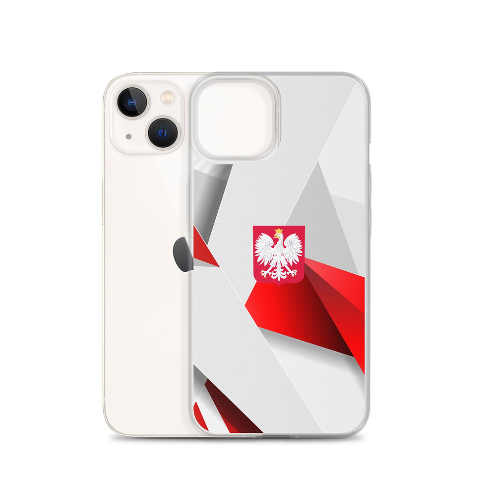 Thumbnail: Polish Background Seven Clear iPhone Case