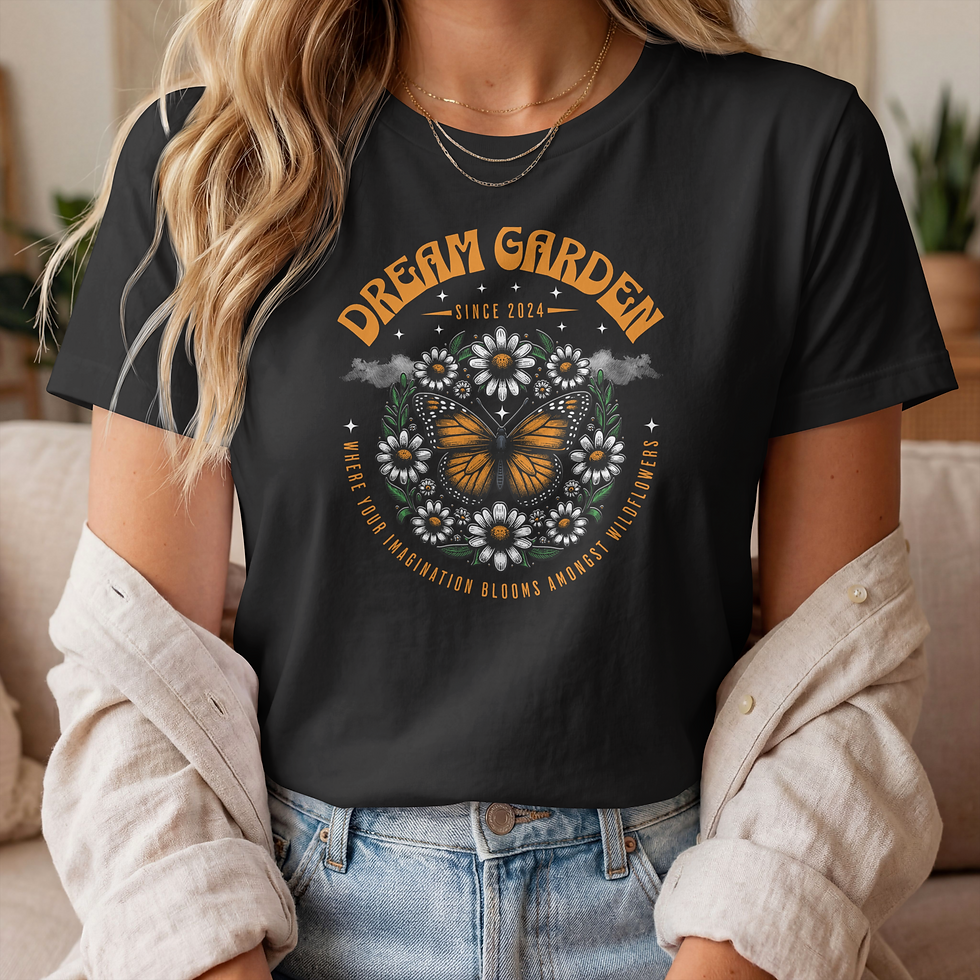 Thumbnail: Dream Garden Butterfly Women's T-Shirt