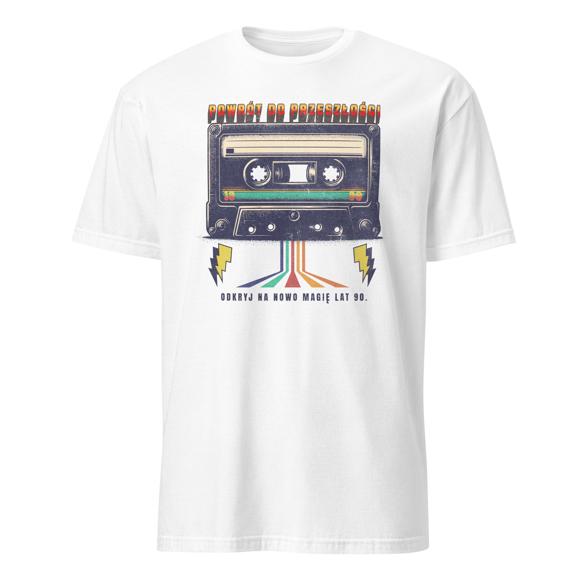 Retro Cassette Tape Polish Men's T-Shirt