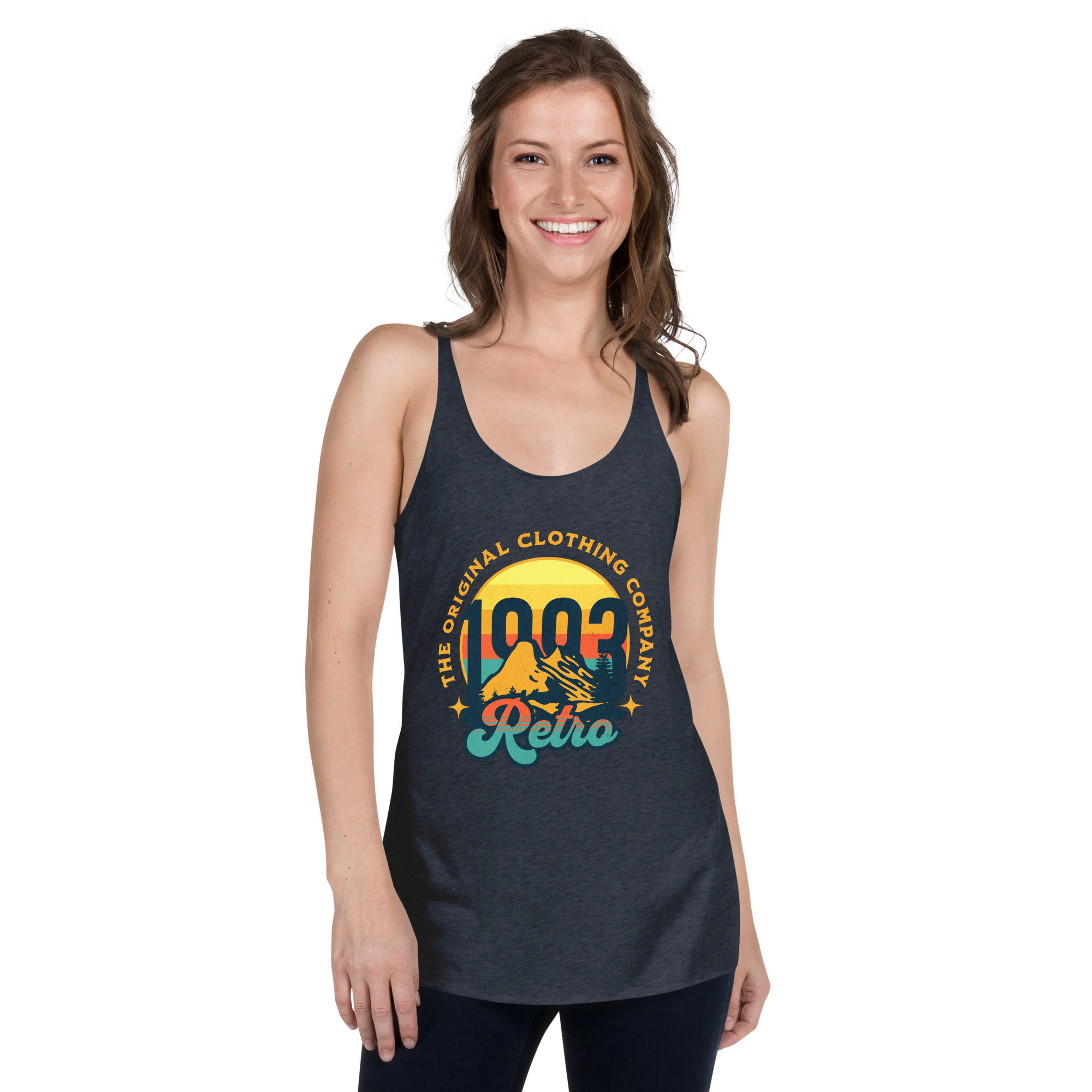 Retro Women's Racerback Tank
