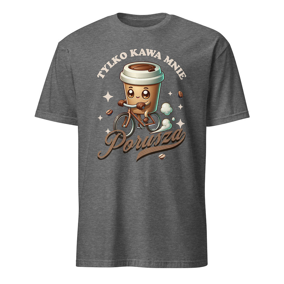 Thumbnail: Only Coffee Gives Me Energy Polish Women's T-Shirt