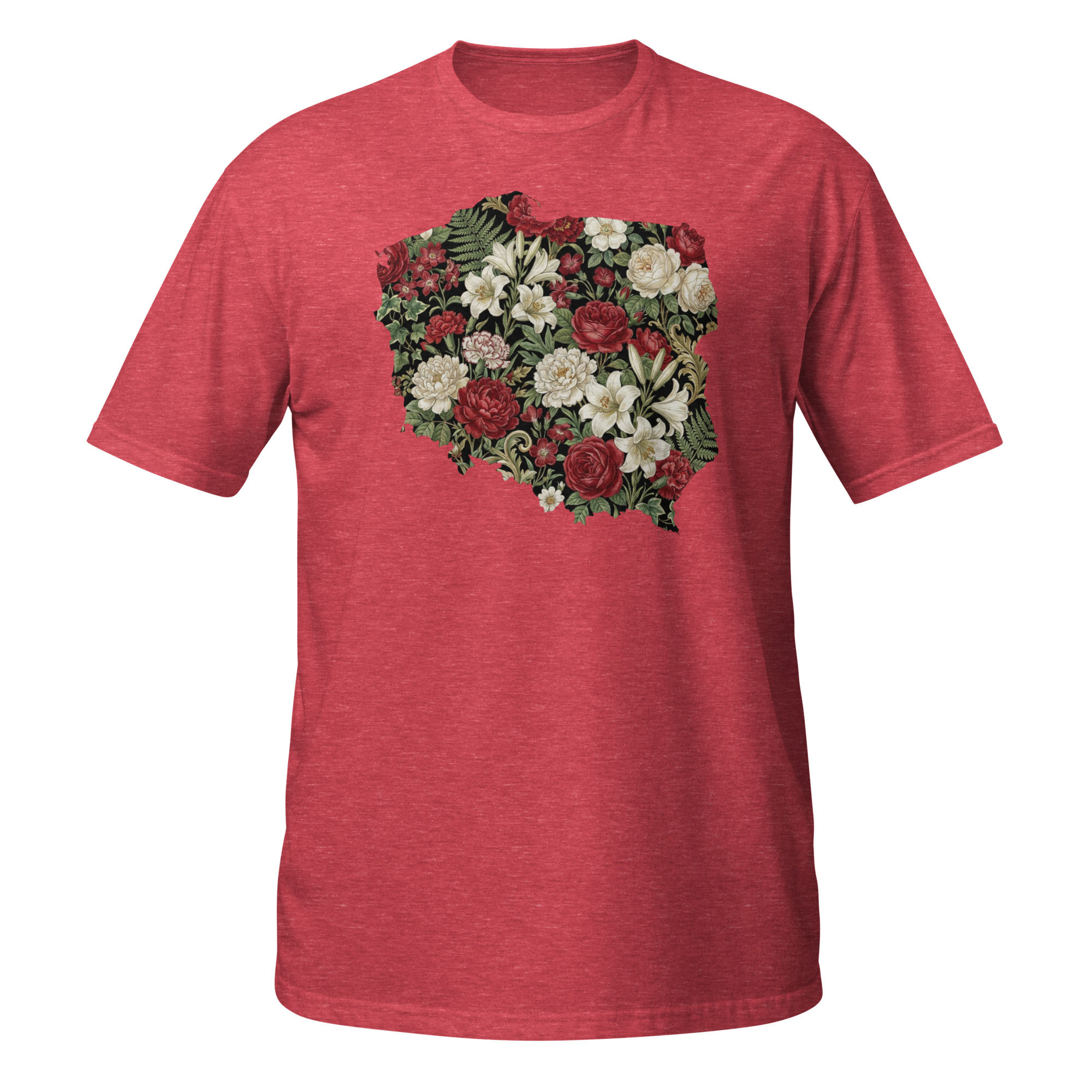 Poland Map Floral Polish Women's T-Shirt