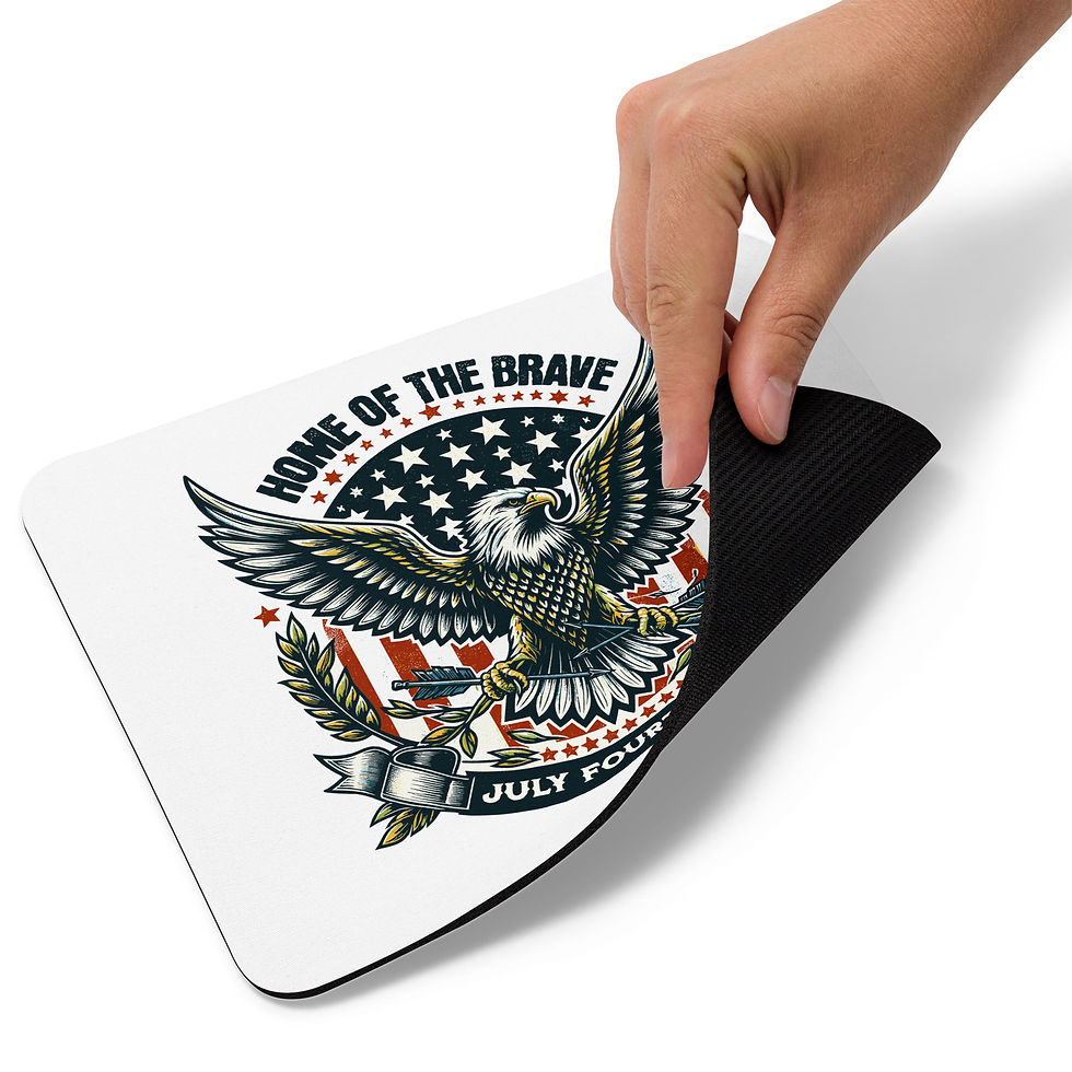 Thumbnail: Home of the Brave Mouse Pad