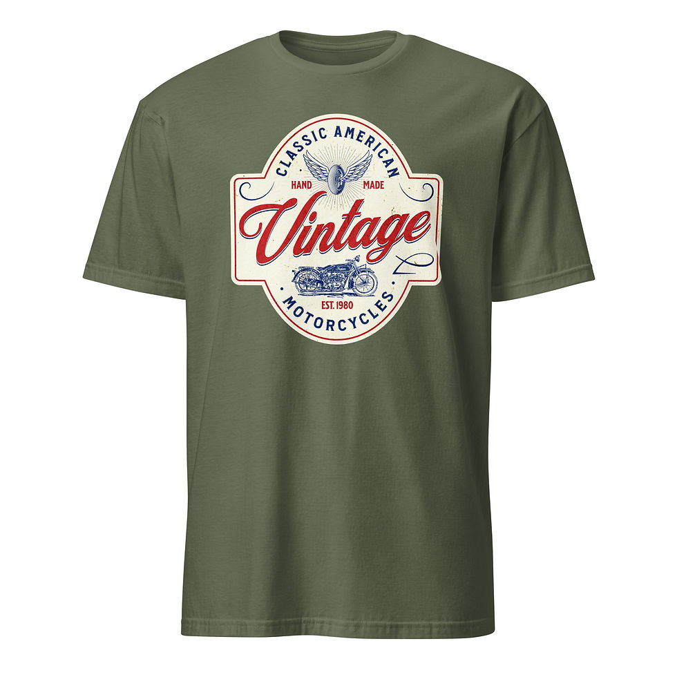 Thumbnail: Classic Motorcycles Men's T-Shirt