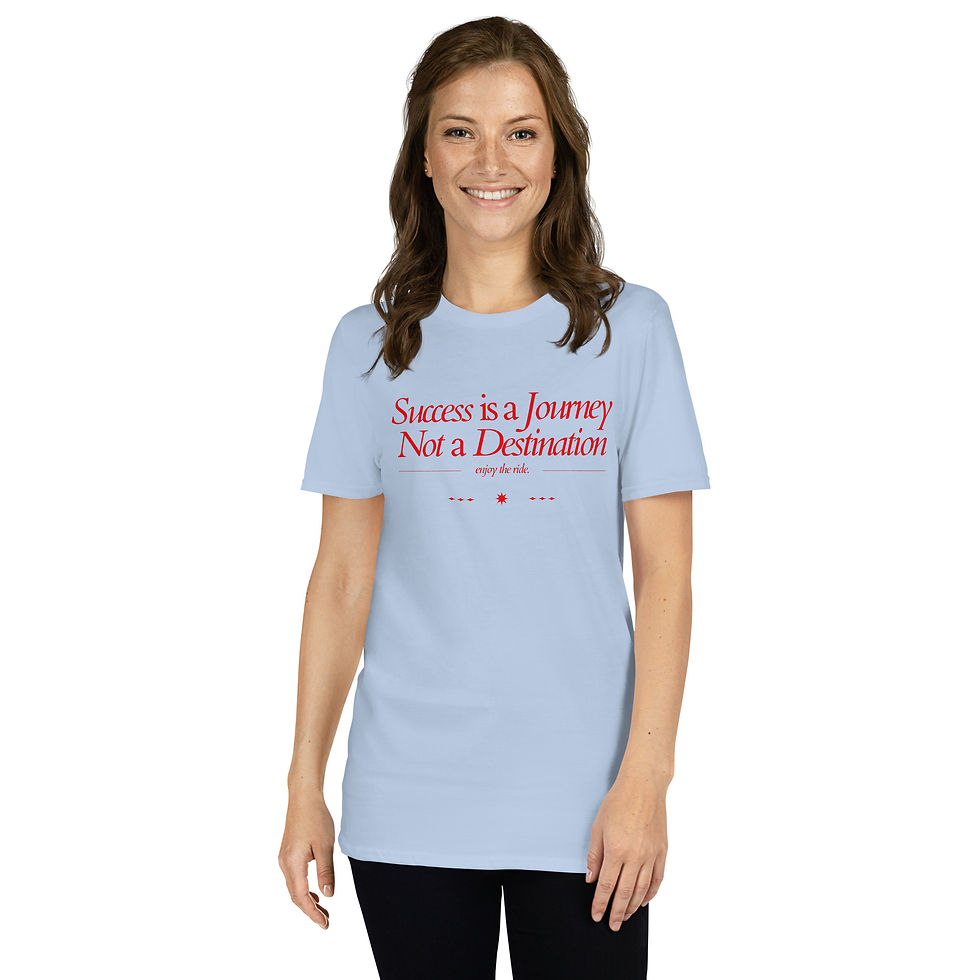 Thumbnail: Success is a Journey Not a Destination Women's T-Shirt