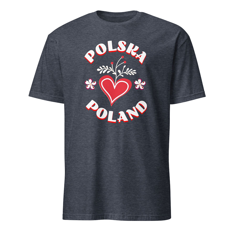 Thumbnail: Polska Poland Heart Polish Women's T-Shirt