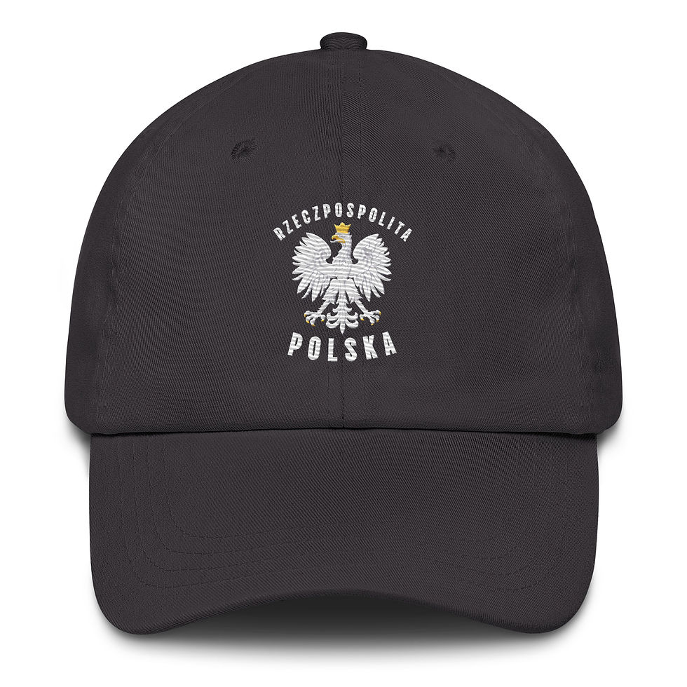 Thumbnail: Republic of Poland Embroidered Cotton Twill Cap