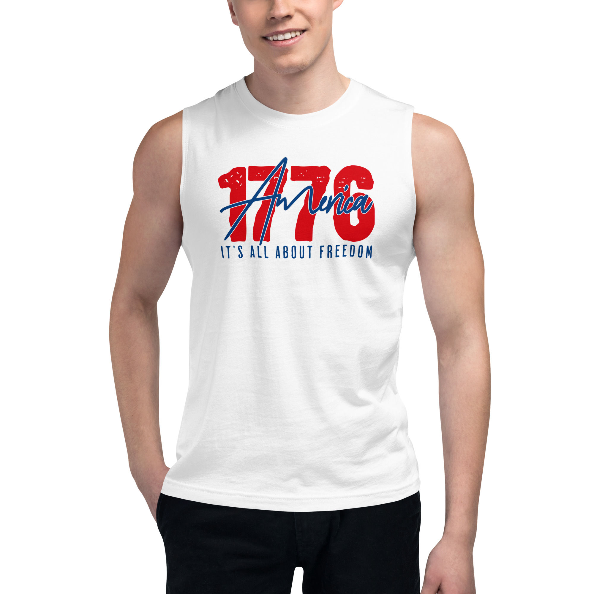 America 1776 Men's Muscle Shirt