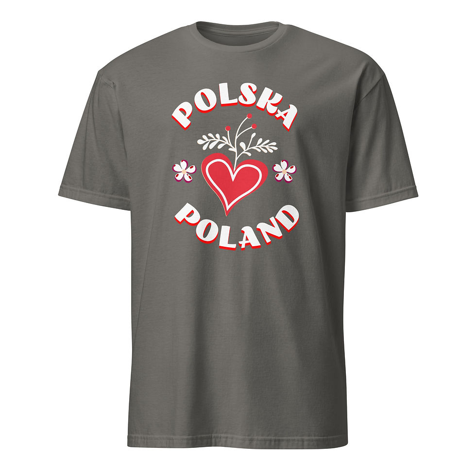 Thumbnail: Polska Poland Heart Polish Women's T-Shirt