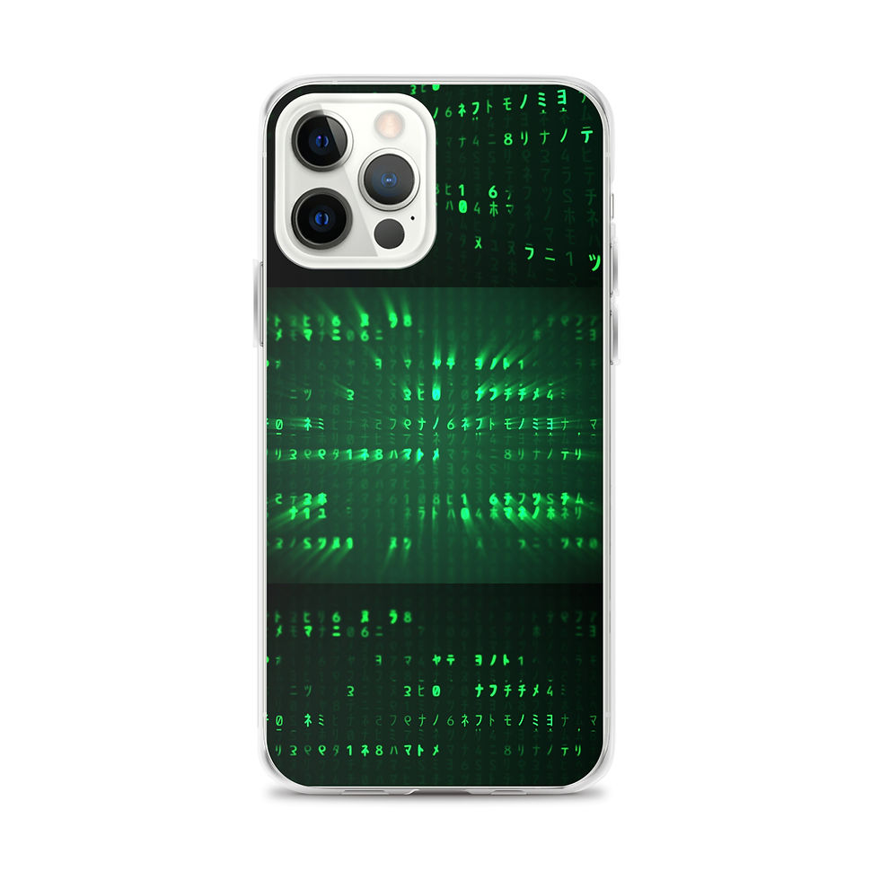 Thumbnail: Matrix Code iPhone Case