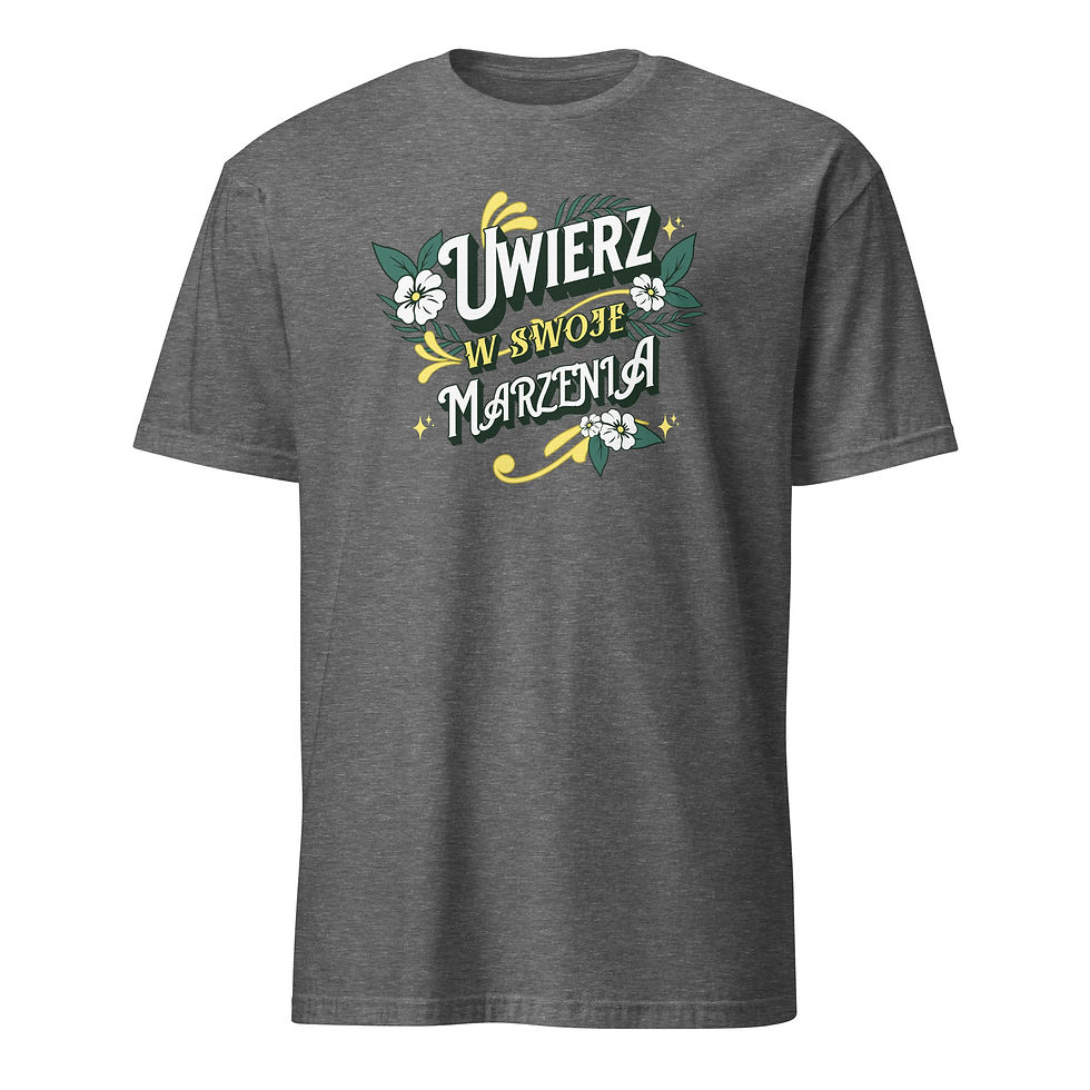 Thumbnail: Believe In Your Dreams Polish Women's T-Shirt